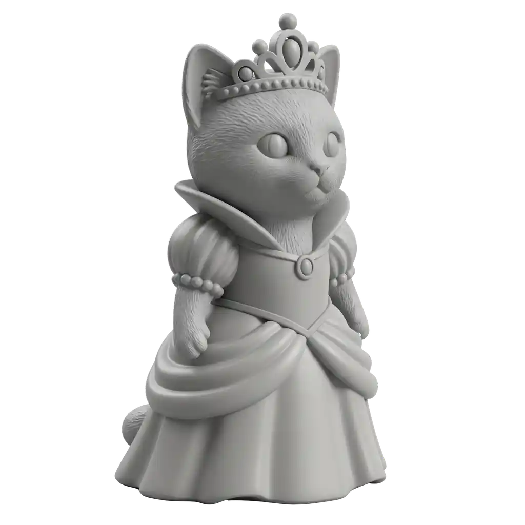 beautiful princess cat