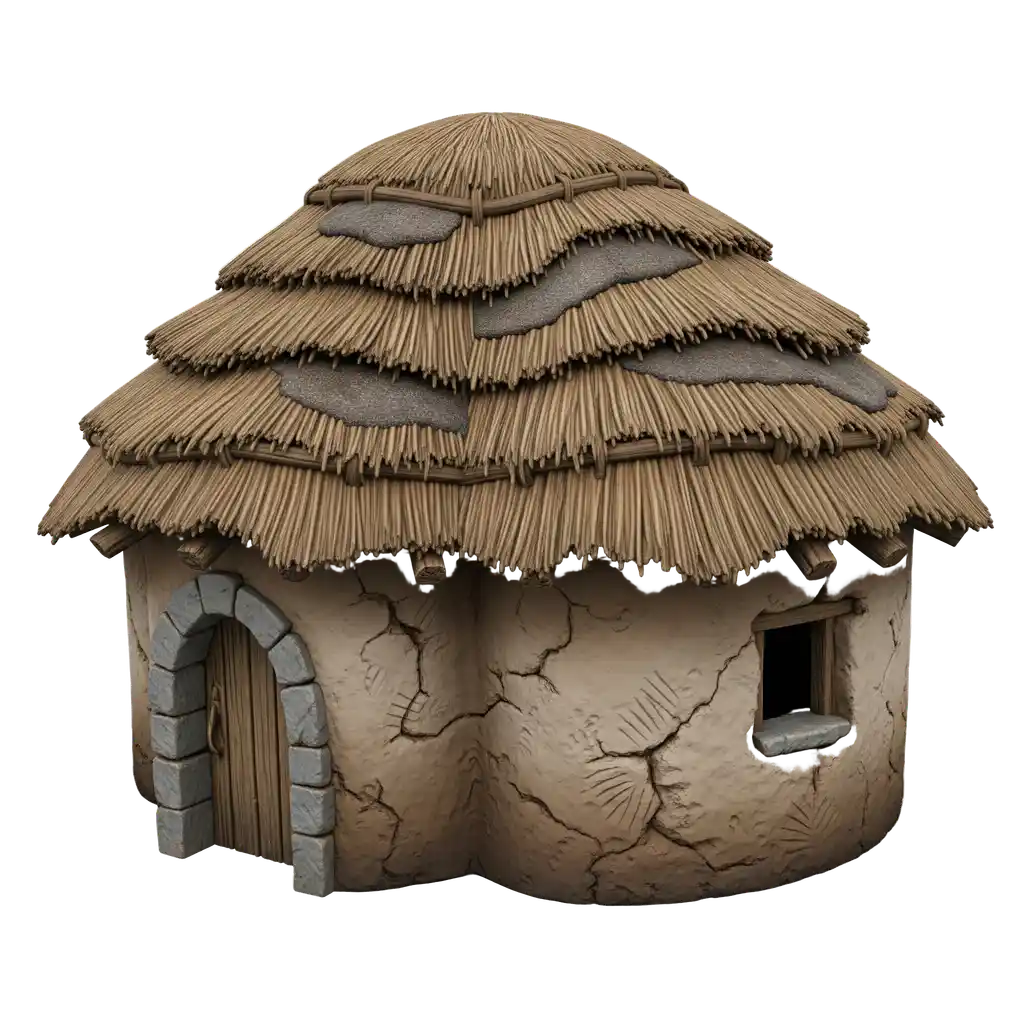mud hut