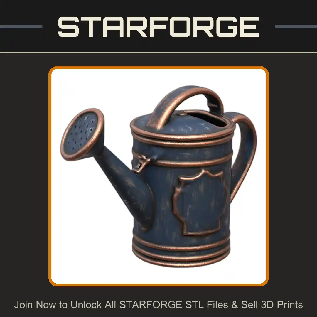 28mm DND Garden Watering Can for Fantasy Terrain - 3D Printable STL File