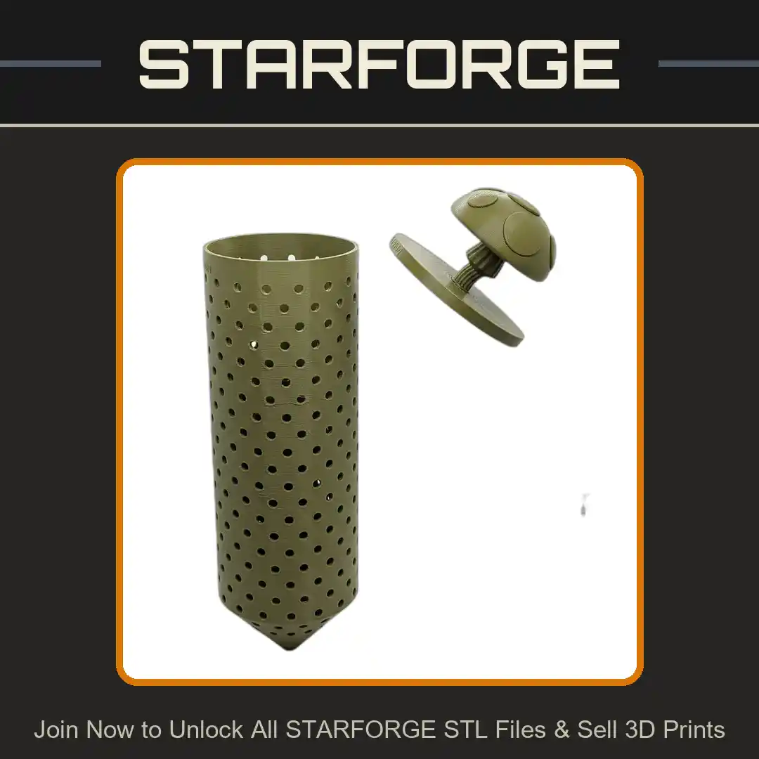 4x12 Inch In-Ground Worm Composter with Cute Mushroom Fairy Garden Cover - 3D Printable STL File