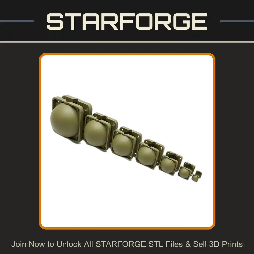 Air Layering Rooting Ball Tree Root Propagation Container - 3D Printable STL File