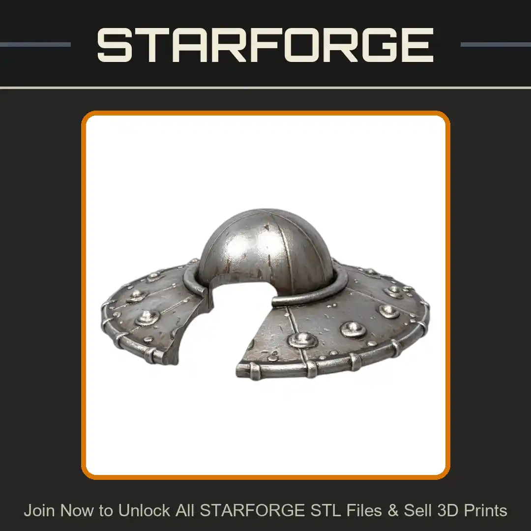 Alien UFO Themed Reptile Hide for Terrariums - 3D Printable STL File