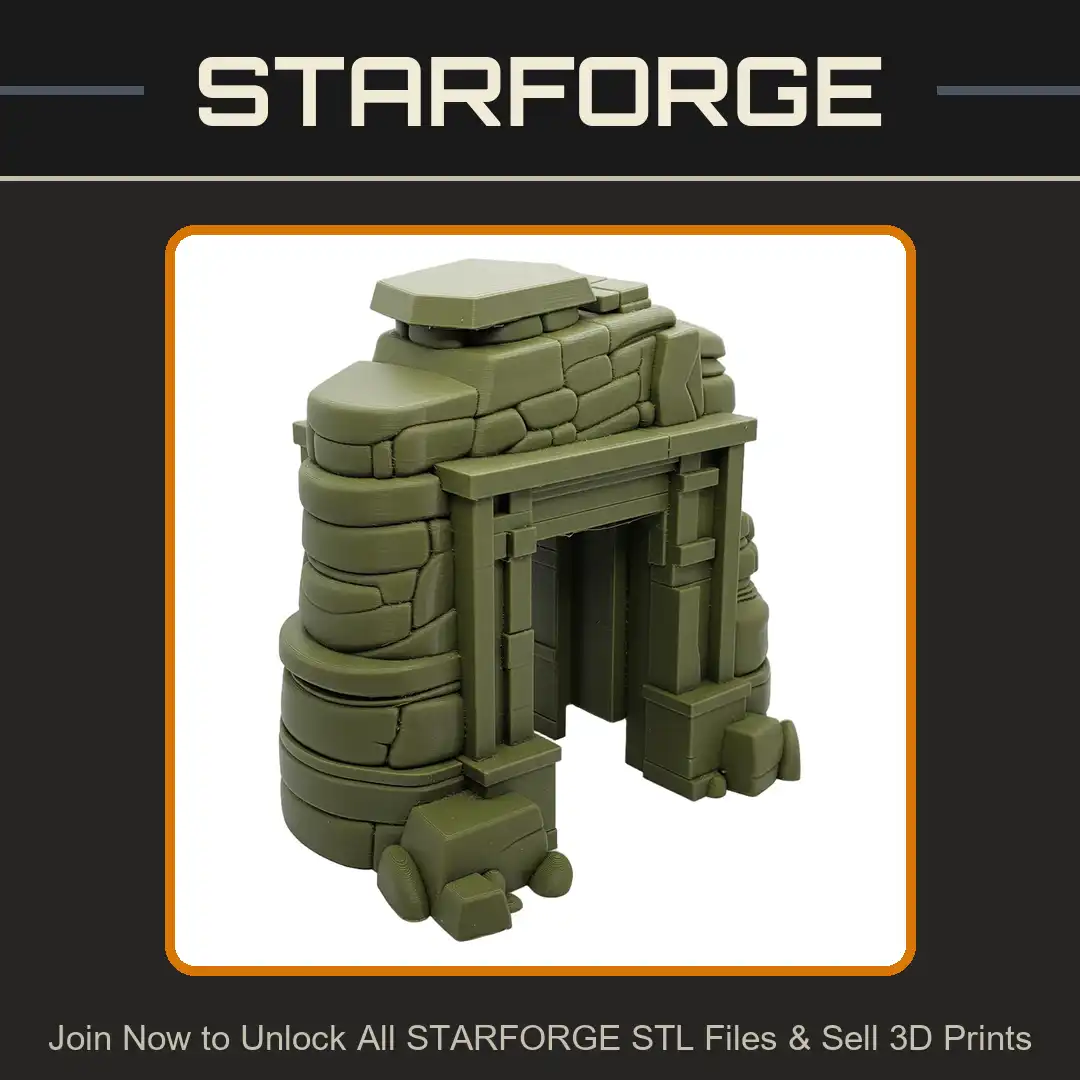 Ancient Stone Portal Entrance Doorway Ruin Gate Cave Temple Tomb Rock Archway Masonry Boulders - View 1 of 2