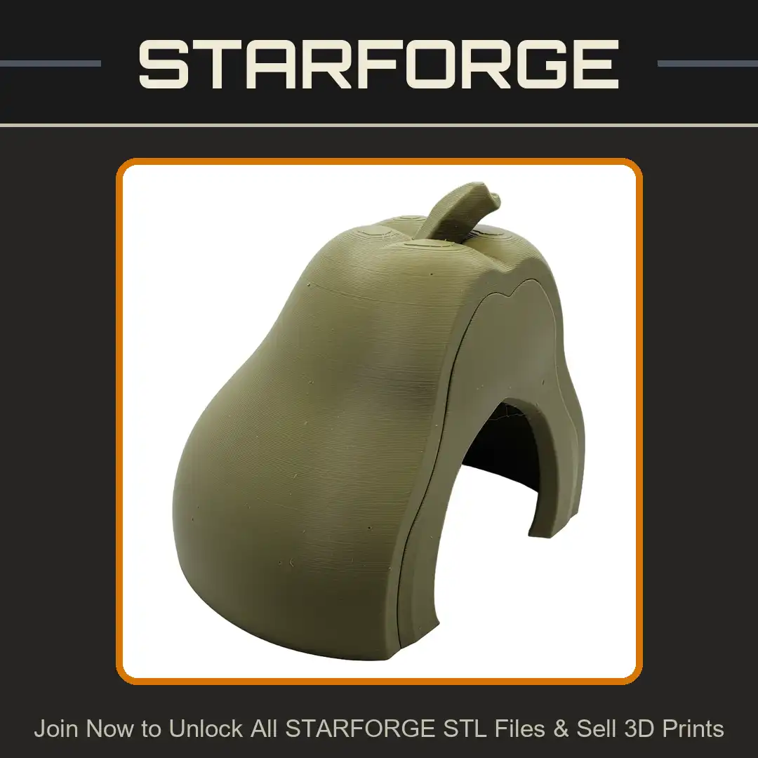 Apple Pear Fruit House Fairy Garden Gnome Hut Hollow Stem Archway Entrance Hideout Shelter - View 1 of 2