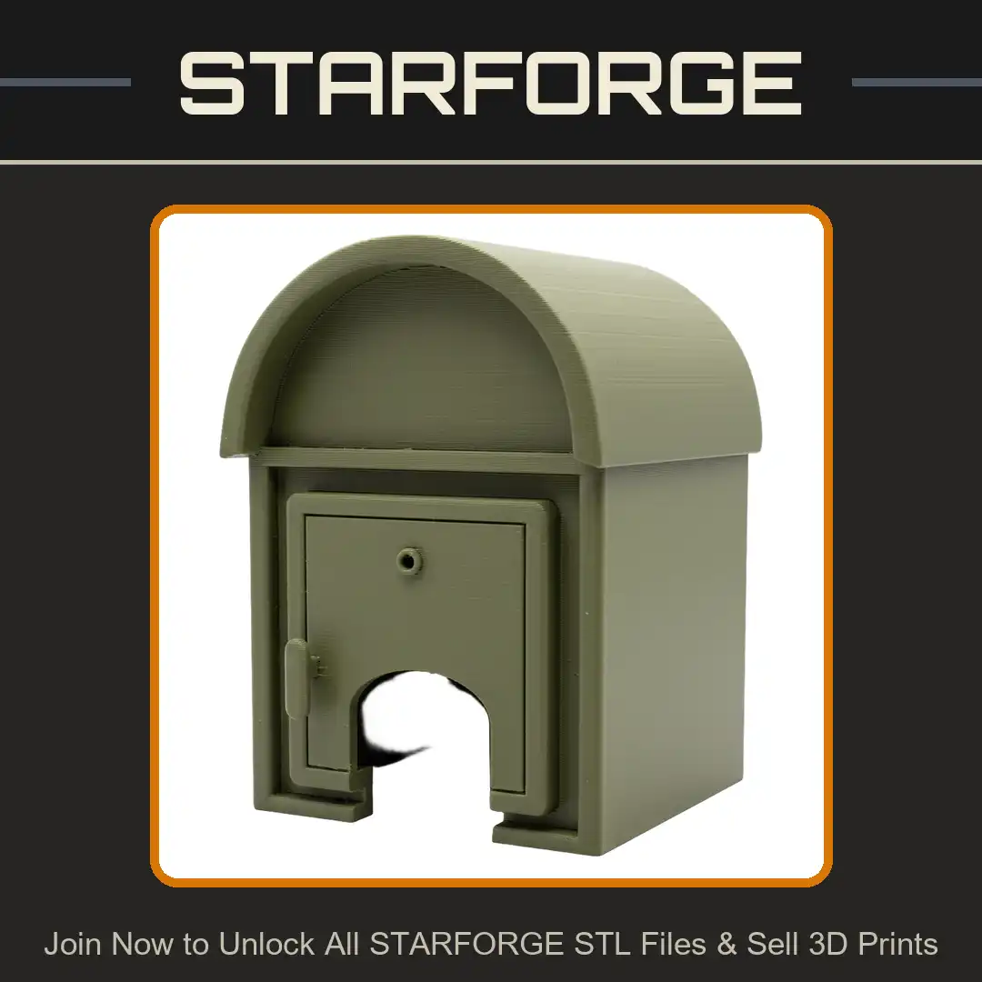 Arched Mailbox Post Box Letter Box Vaulted Roof Door Keyhole Handle Parcel Locker - View 1 of 2