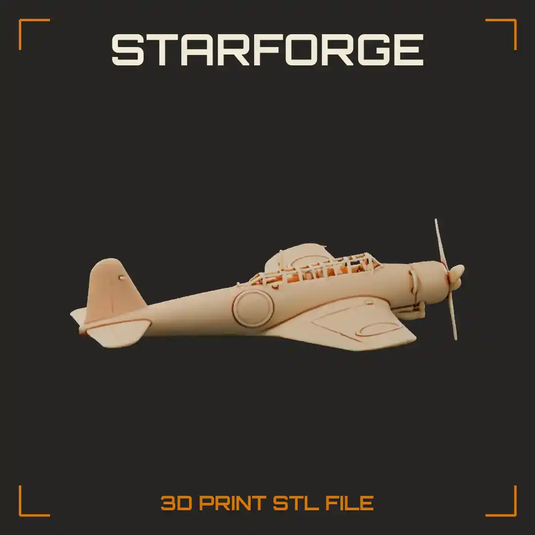B5N Kate Carrier Torpedo Bomber with Long Greenhouse Canopy Radial Engine and Low Wings
