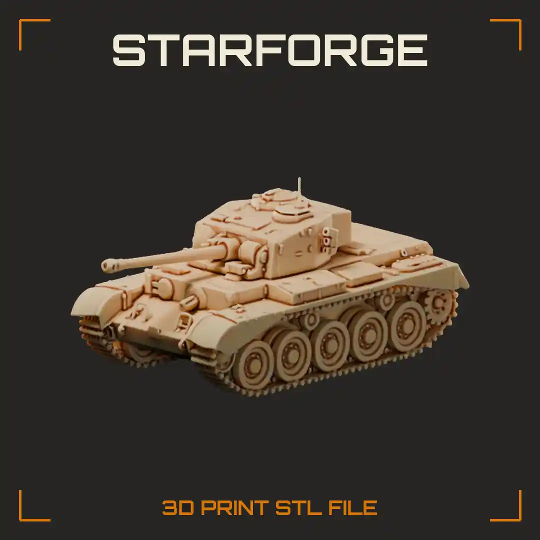 Comet Tank British Cruiser Tank with 77mm Gun Welded Turret and Christie Road Wheels