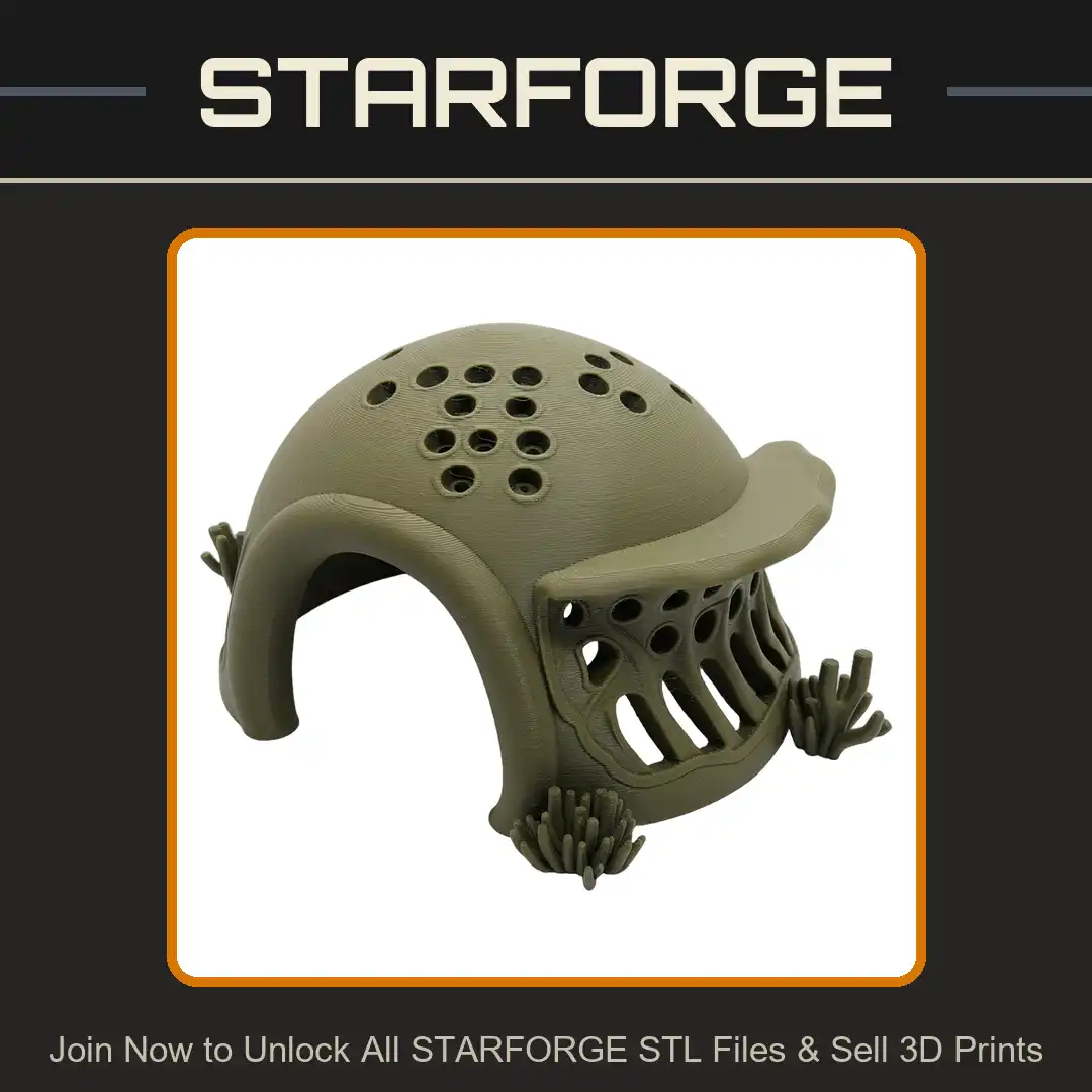 Crustacean Shell Coral Reef Aquatic Vent Pores Lattice Grille Ribbed Archway Habitat - View 1 of 2