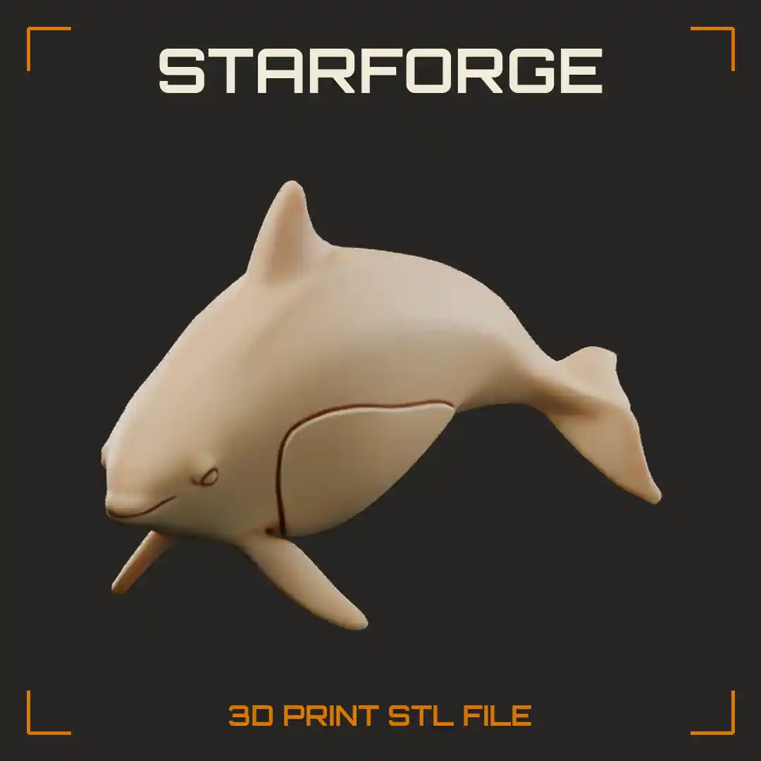 Dall Porpoise Swimming Underwater With Stocky Body White Flank Patch And Small Head