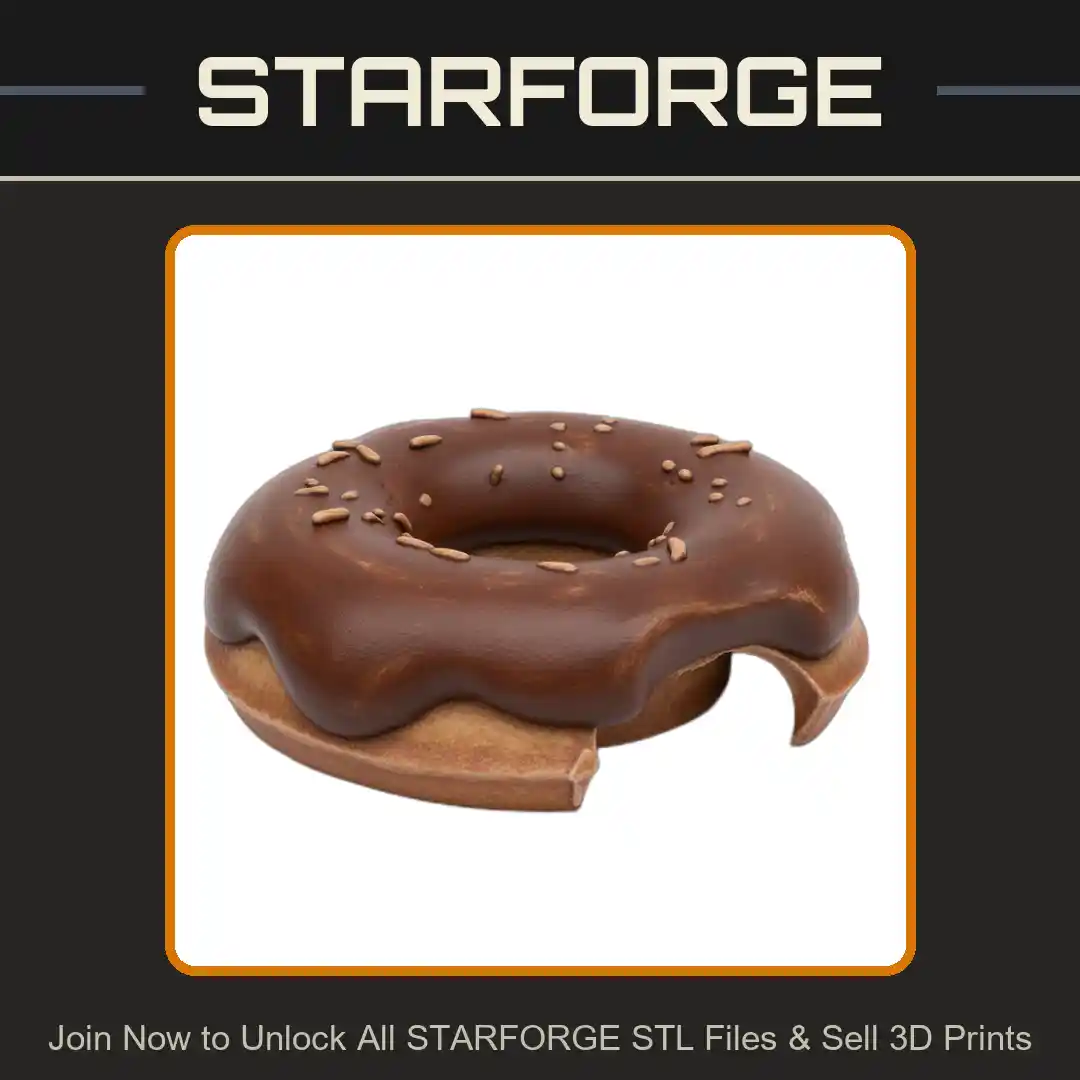 Donut Shaped Reptile Hide With Textured Surface for Terrariums - 3D Printable STL File