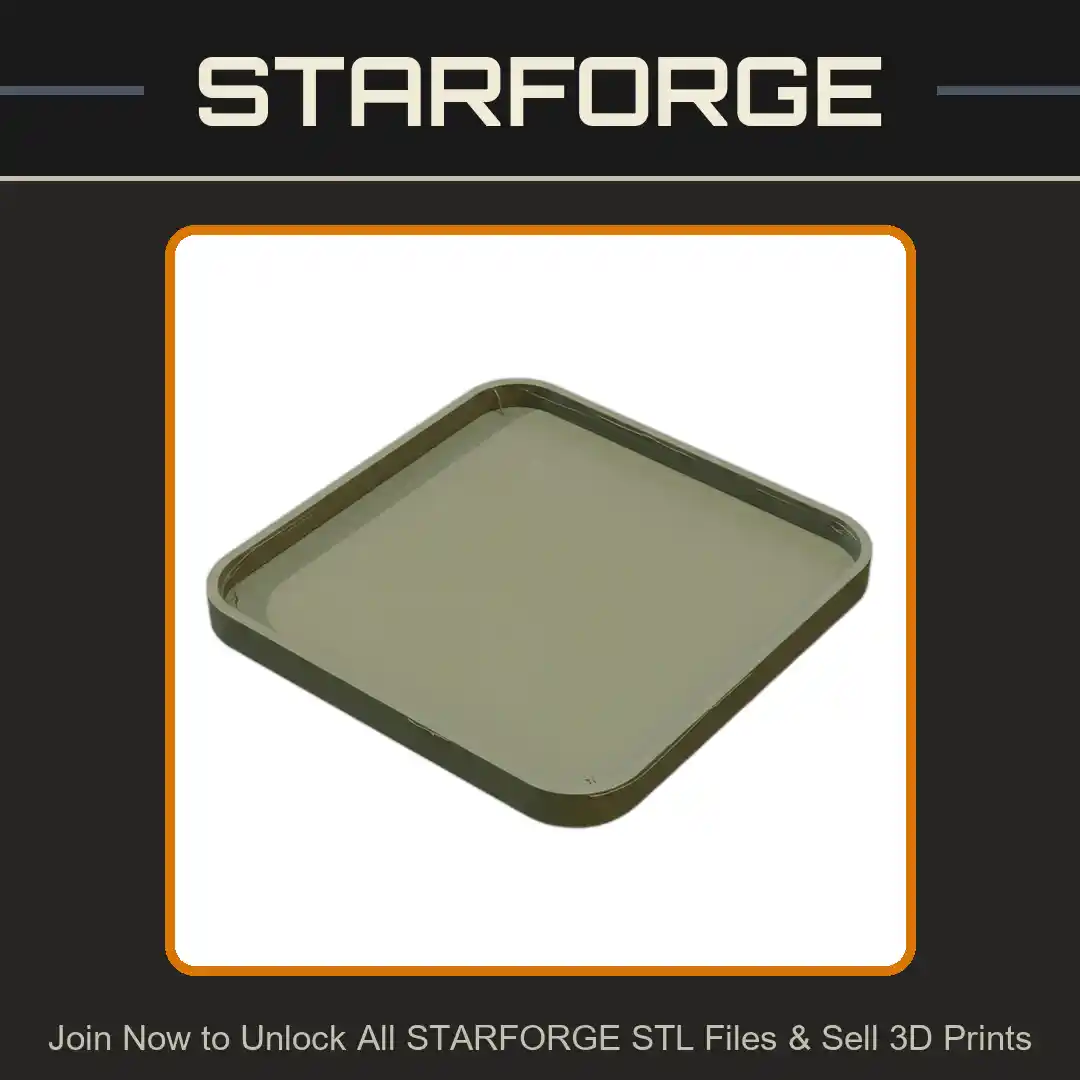 Gecko Litter Box for Terrarium Hygiene - 3D Printable STL File