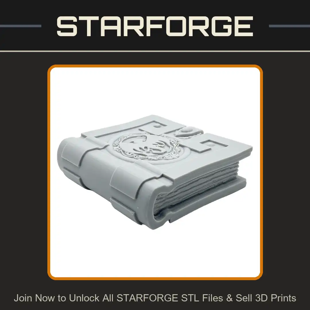 Heraldic Eagle Crest Grimoire Phoenix Medallion Ornate Magic Spell Book Gemmed Strap Tome - View 1 of 2