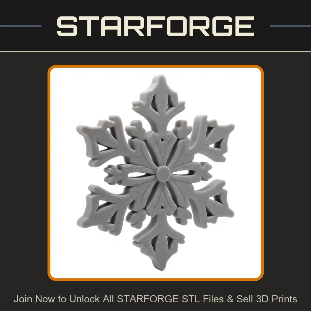 Hexagonal Snowflake Star Mandala Spade Spearhead Diamond Cutout Winter Relief Crystal - View 1 of 2