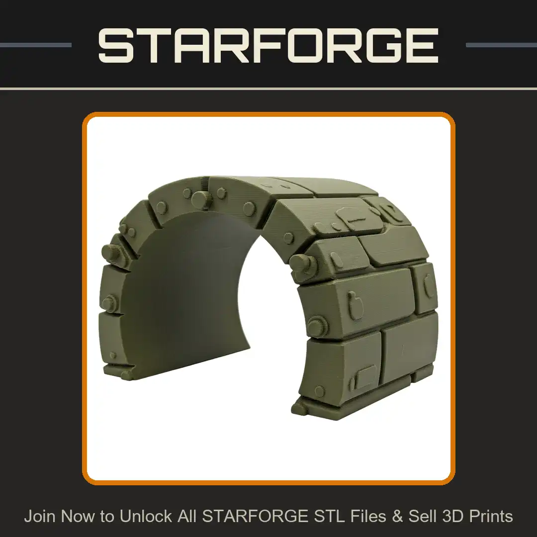 Industrial Arched Tunnel Corridor Conduit Segment Modular Armored Plate Rivet Vault Hatch - View 1 of 2