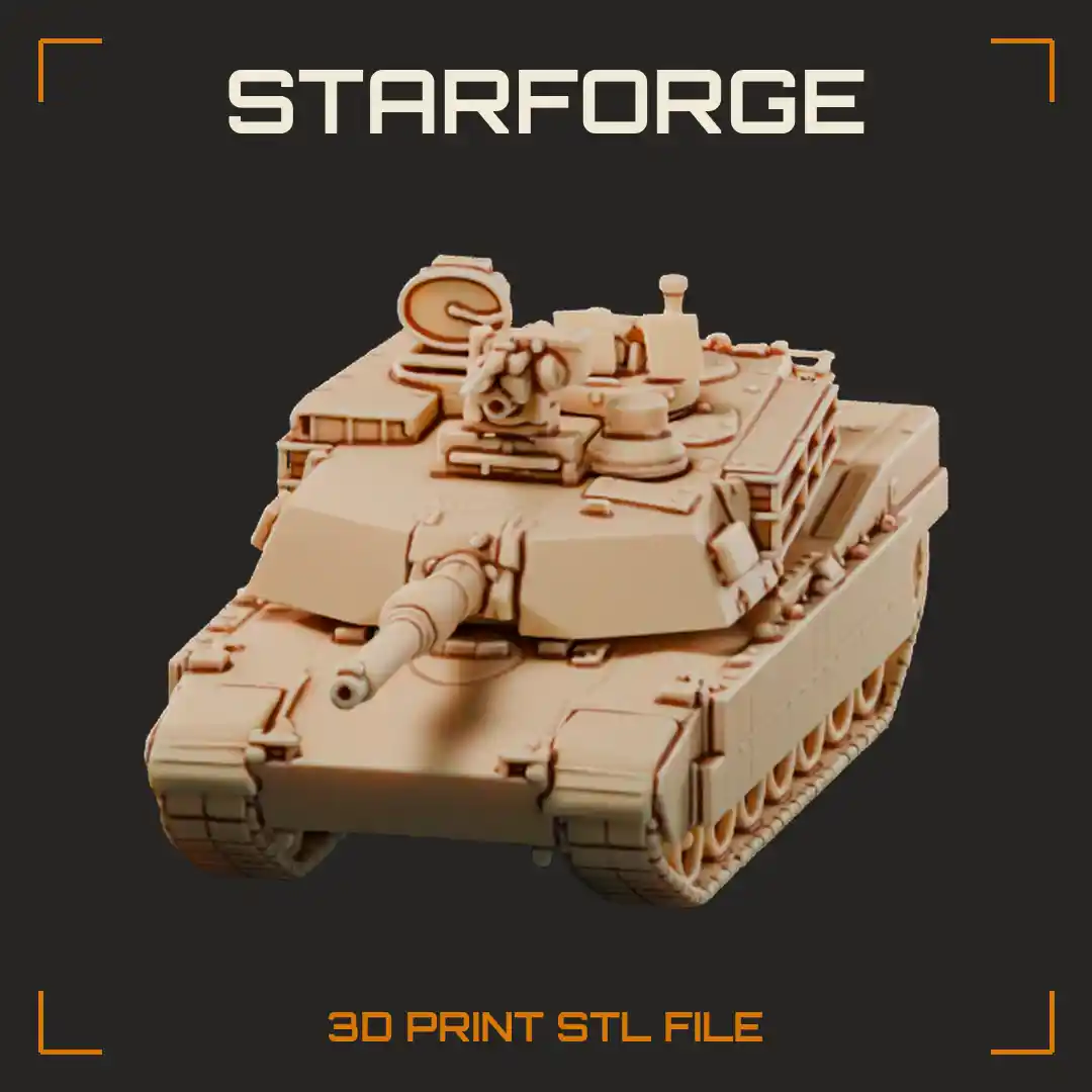 M1A2 SEP Main Battle Tank with Remote Weapon Station 120mm Gun and Turret Bustle Rack