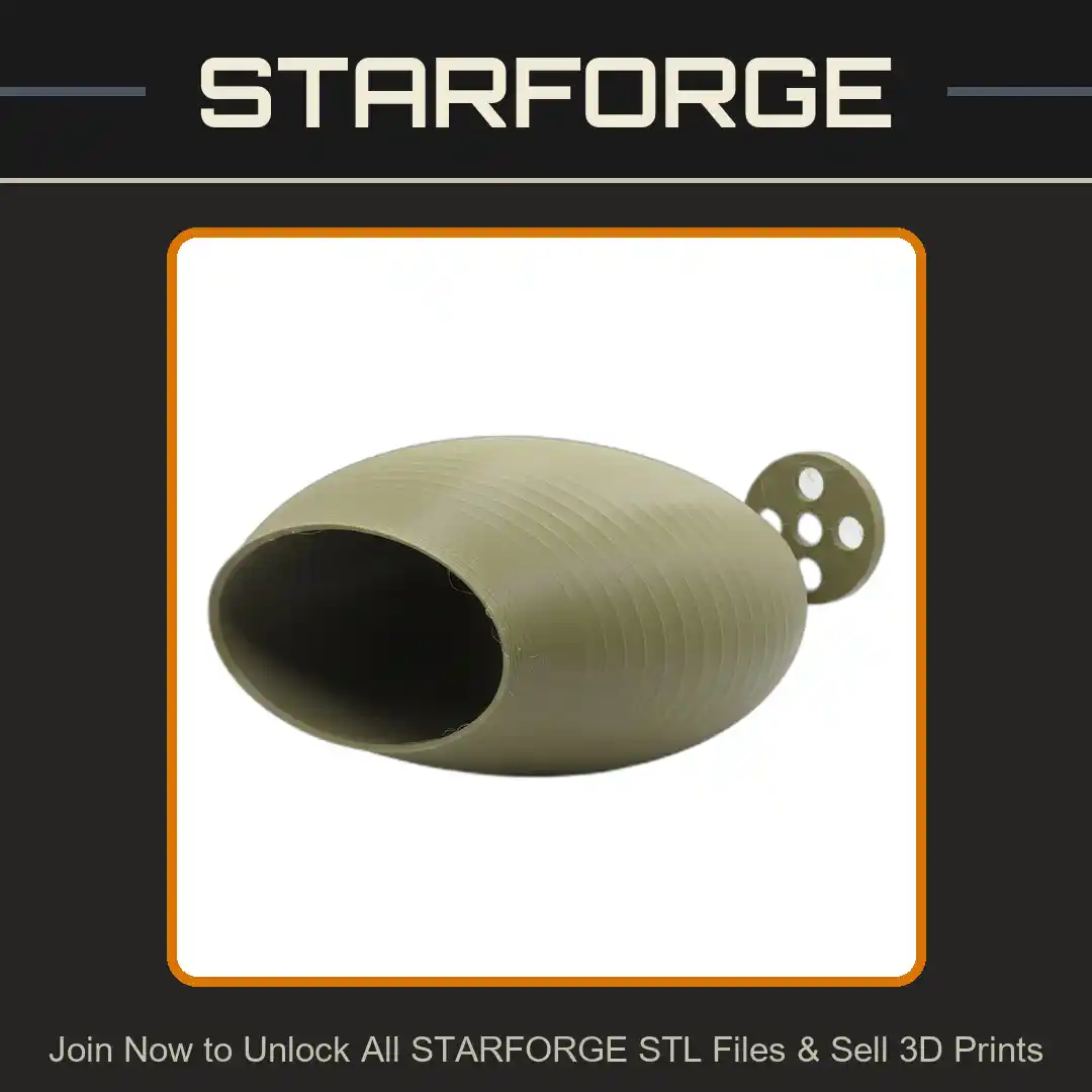 Magnetic Bubble Loft Reptile Hide for Glass Terrariums (Uses 8mm x 2mm Magnets) - 3D Printable STL File