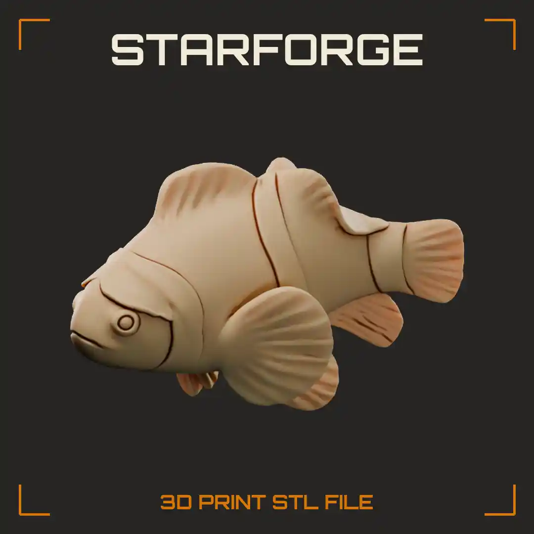 Maroon Clownfish with Three Raised Bands Spined Cheek Rounded Fins and Single Eye