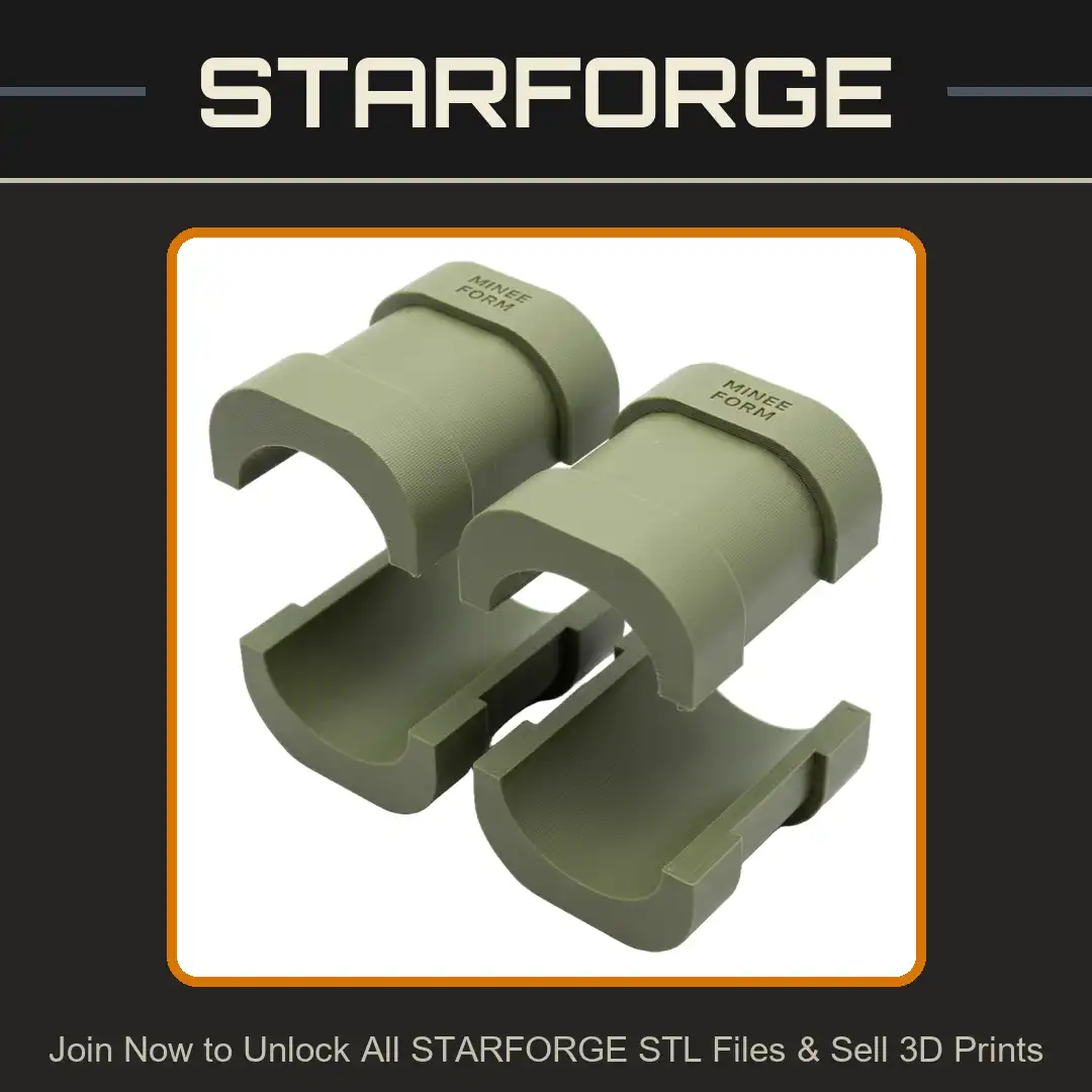 Minee Form Split Bushing Sleeve Pipe Clamp Collar Semi Circular Two Piece Spacer - View 1 of 2