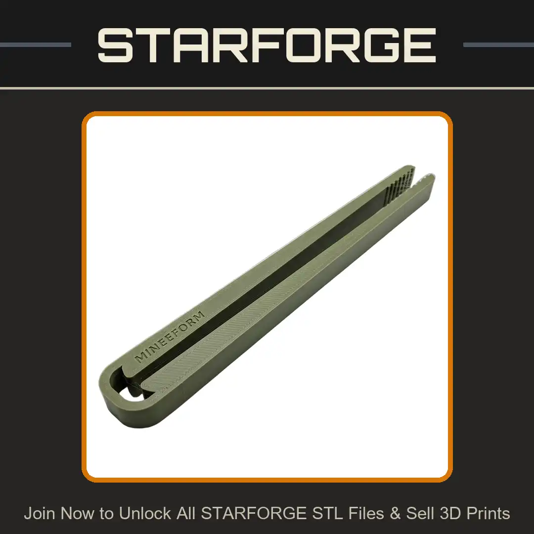 Mineeform Long Straight Precision Tweezers Serrated Plating Tongs Slender Forceps - View 1 of 2