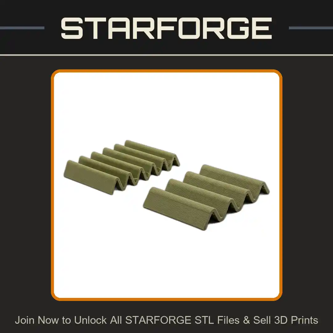 Minimalist Wavy Soap Dish or Sponge Holder for Bathroom or Kitchen - 3D Printable STL File