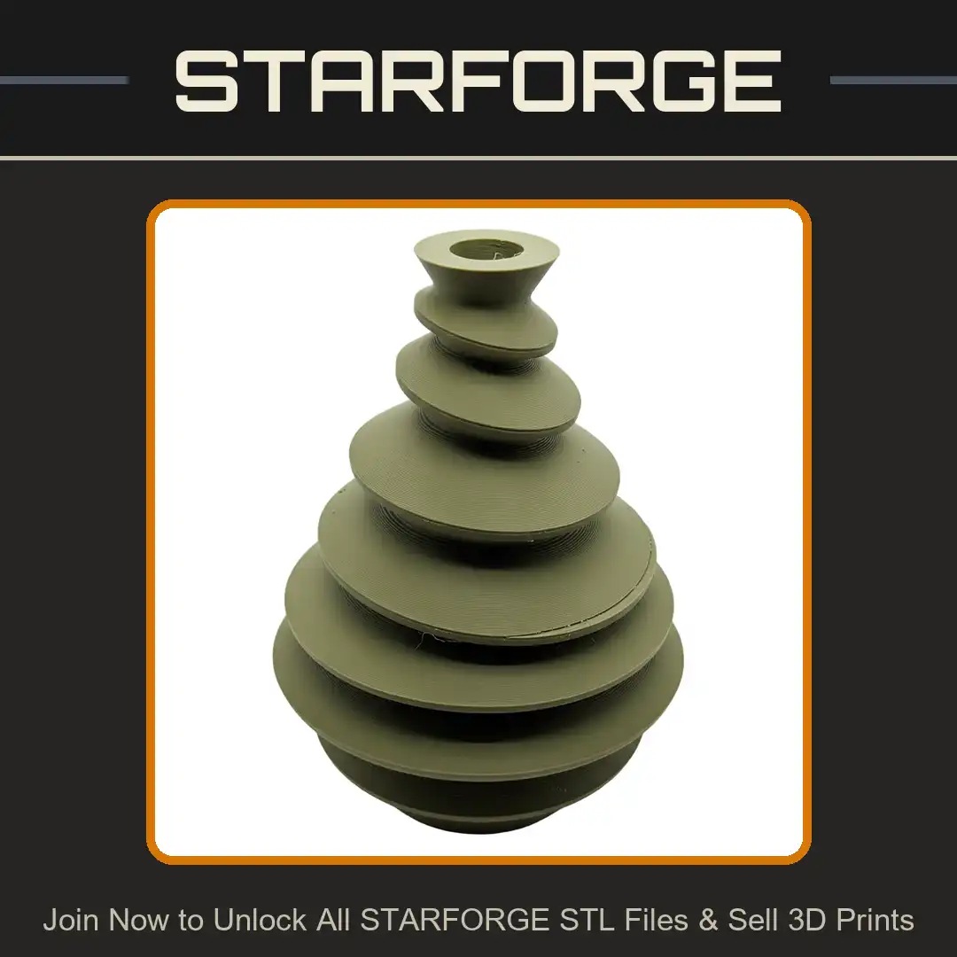 Modern Minimalist Spiral Ribbed Vase Tapered Geometric Planter Swirl Pot Helix Abstract - View 1 of 2