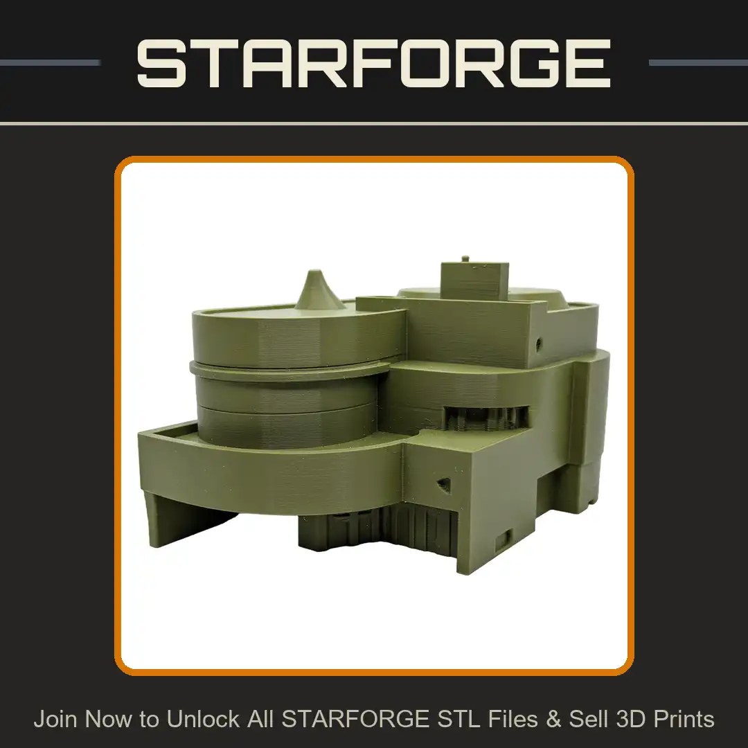 Modern Museum Spiral Tiered Rotunda Conical Spire Ribbon Window Cantilevered Wing - View 1 of 2