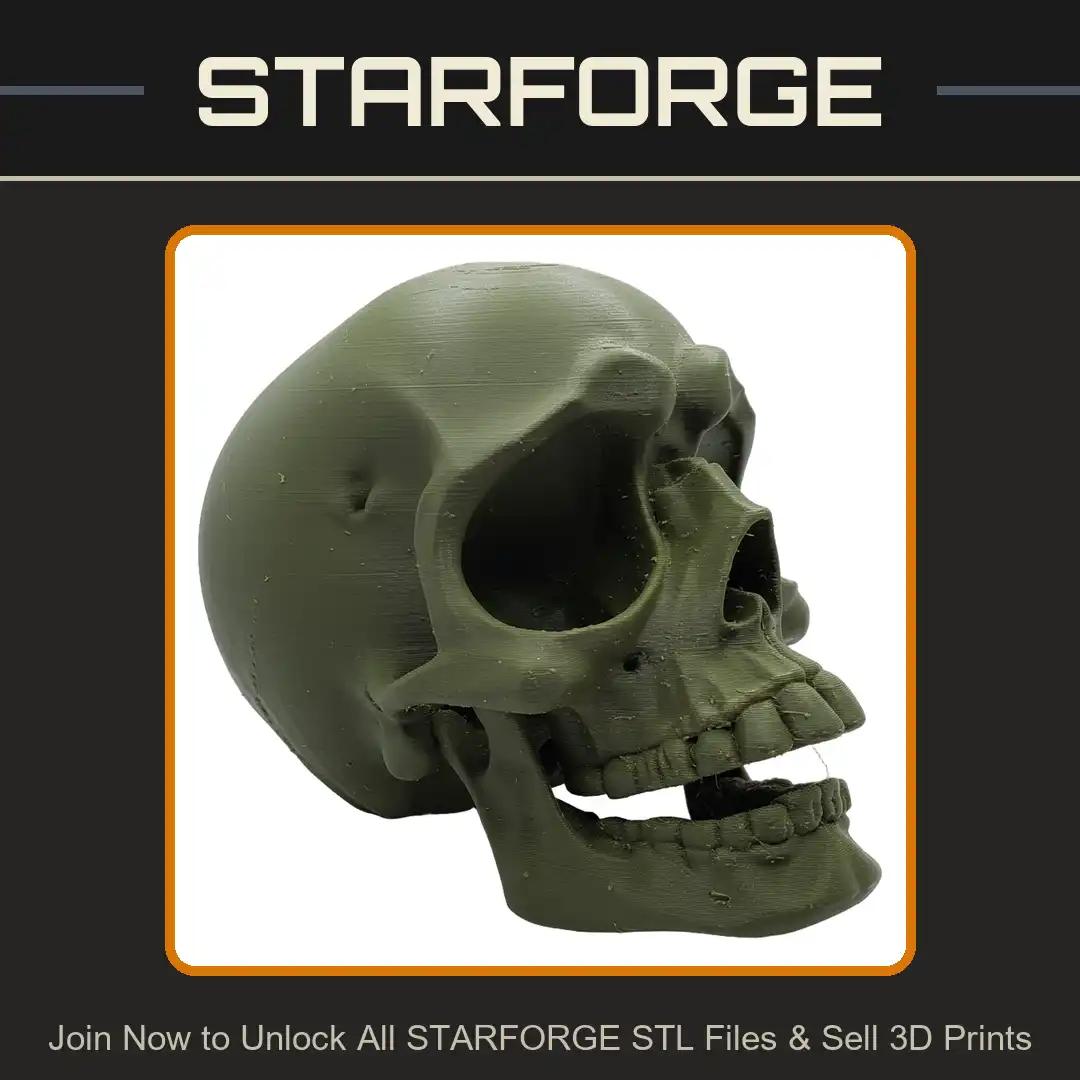 Neanderthal Skull Hominid Caveman Bone Head Open Mouth Jaw Mandible Teeth Brow Ridge - View 1 of 2