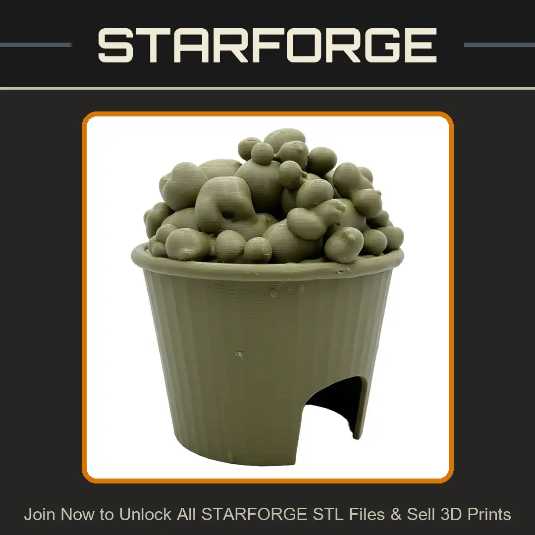 Potato Storage Bin Bucket Corrugated Tubers Root Vegetables Harvest Spuds Dispenser - View 1 of 2