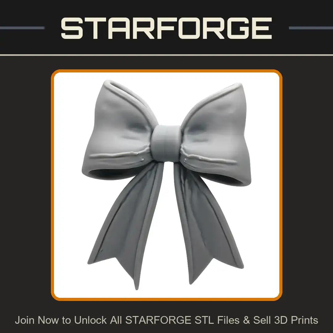 Puffy Double Loop Butterfly Bow Ribbon Knot Swallowtail Tails Fabric Hair Accessory - View 1 of 2