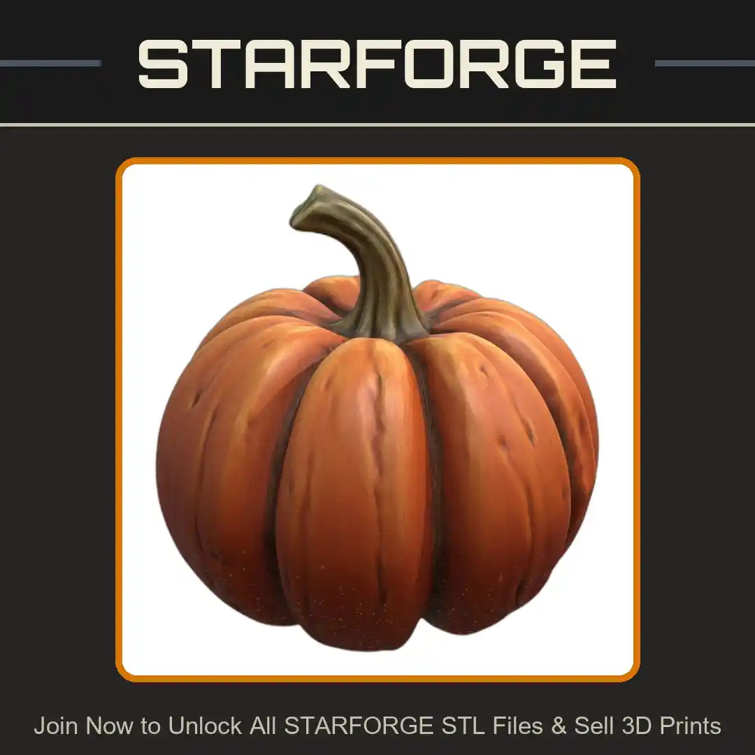 Realistic Pumpkin Carving Spoof Halloween Decor - 3D Printable STL File