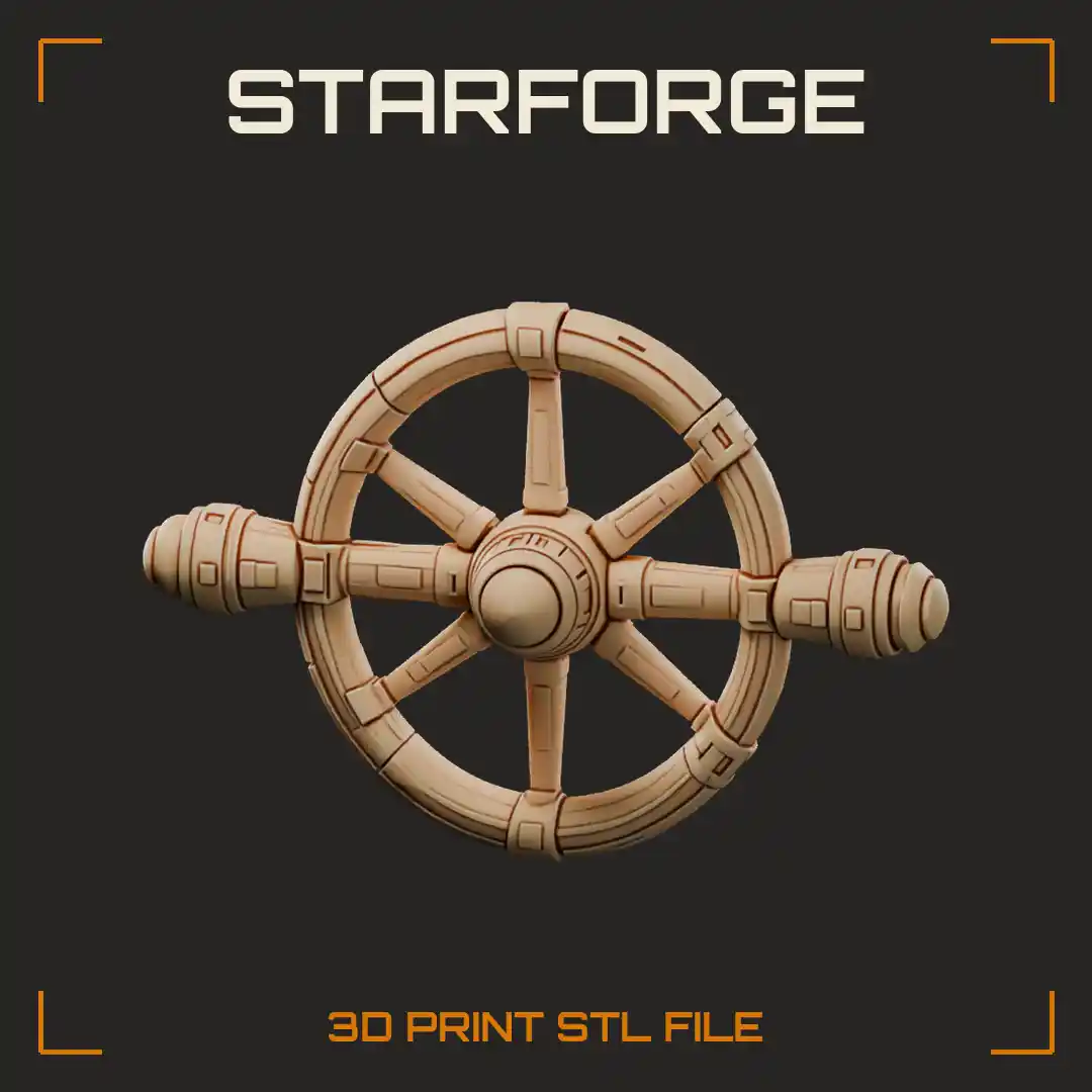 Ring Ship With Spinning Habitat Ring Spokes Central Hub And Engines
