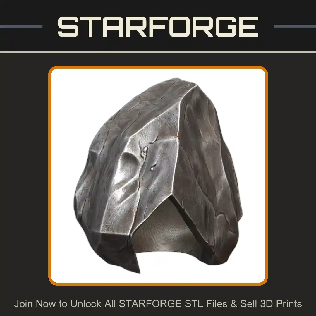 Rustic Boulder Shaped Reptile Hide for Naturalistic Terrariums - 3D Printable STL File