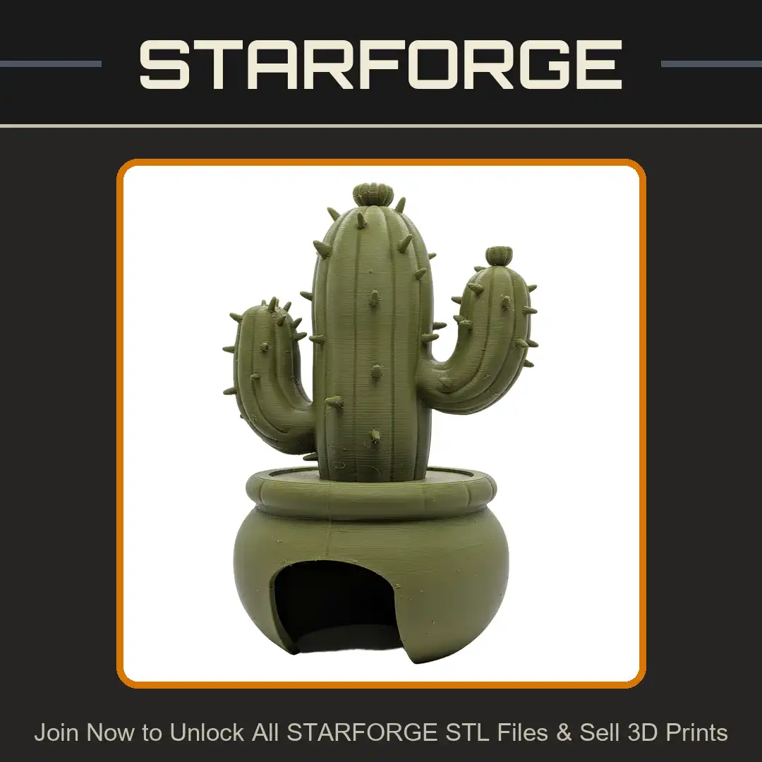 Saguaro Cactus Pet Bed Cat House Hideout Cave Planter Succulent Desert Flower Spines - View 1 of 2