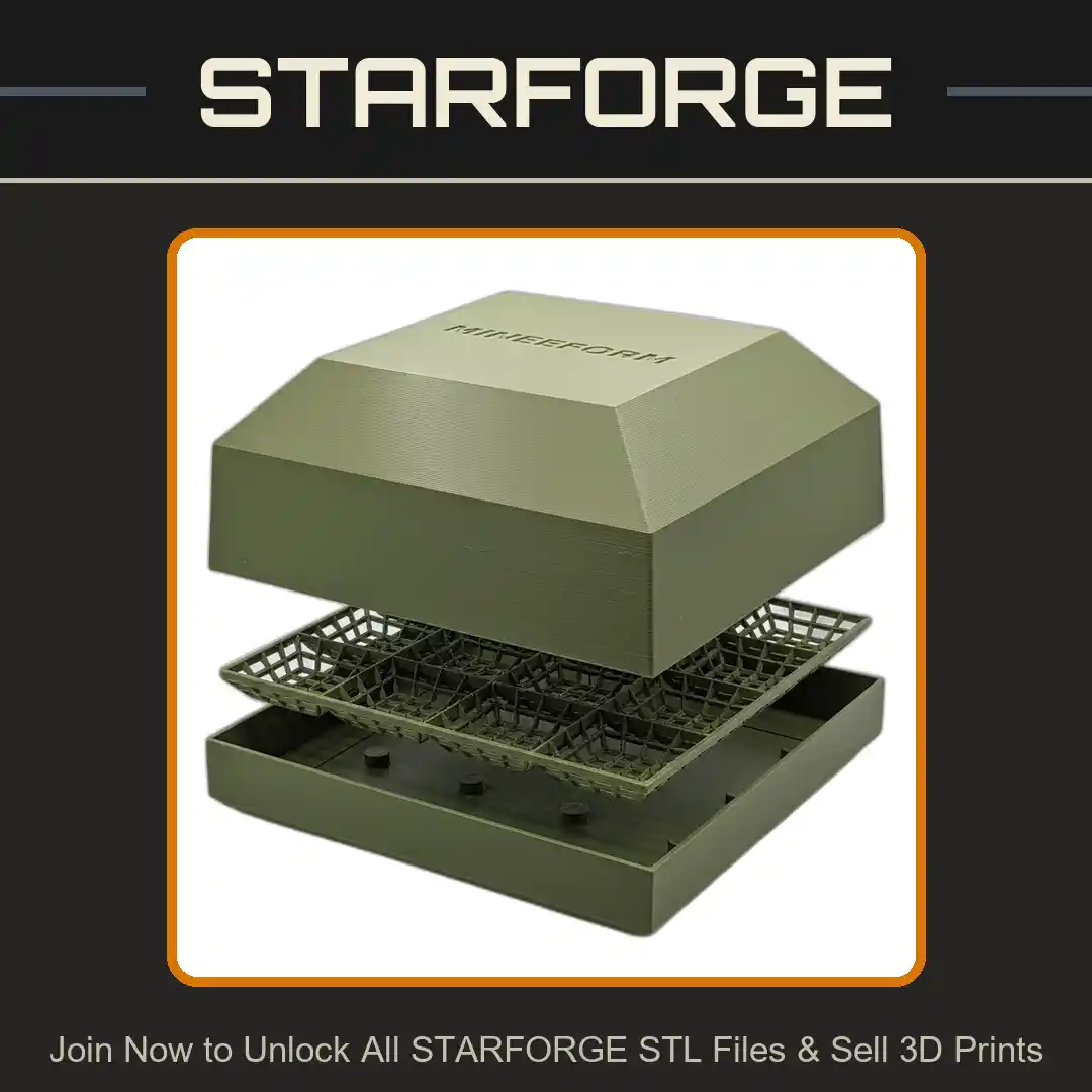 Self-Watering Paper Towel Seed Germination Tray for Easy Seed Starting - 3D Printable STL File