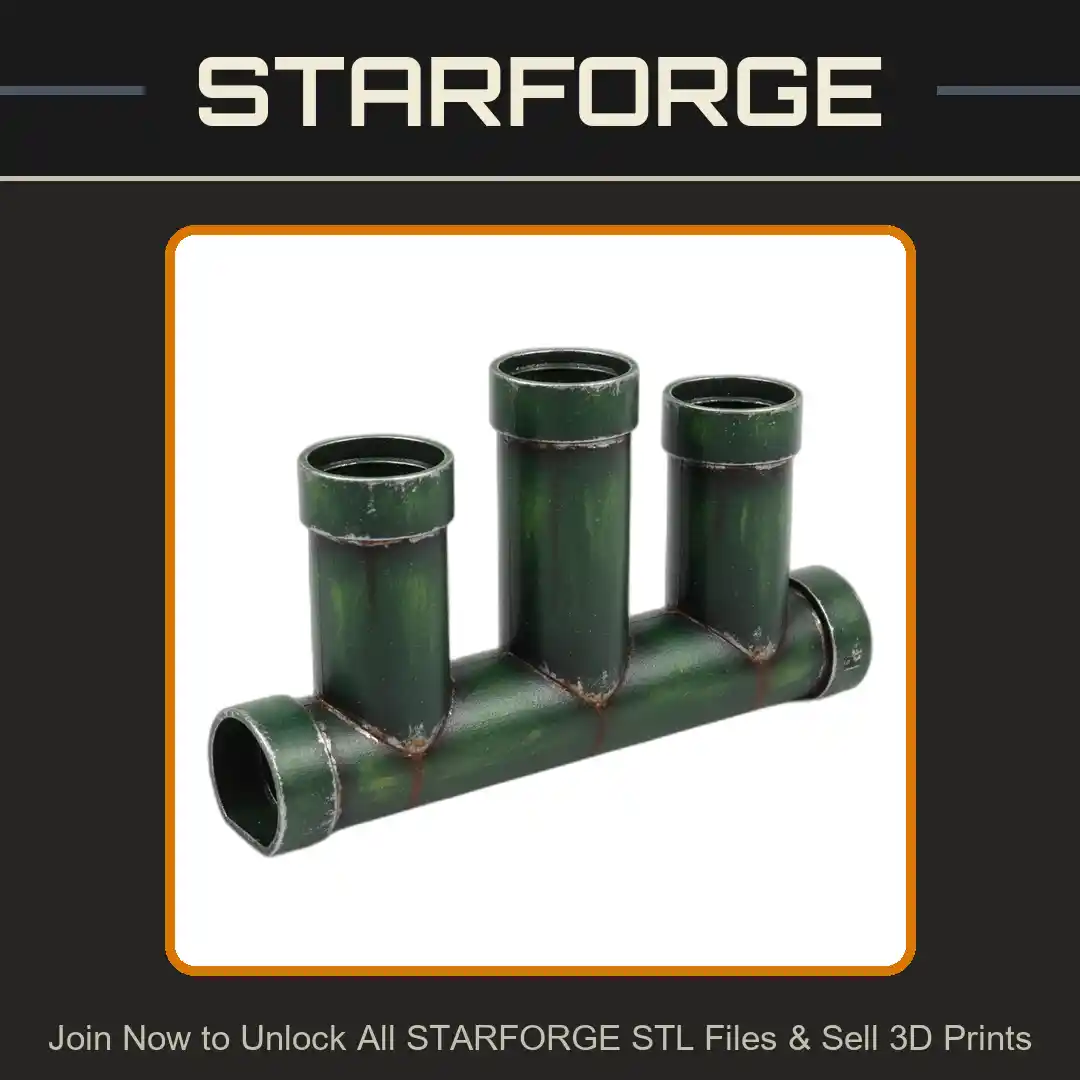 Sewer Pipe Hide for Small Pets like Hamsters and Geckos - 3D Printable STL File