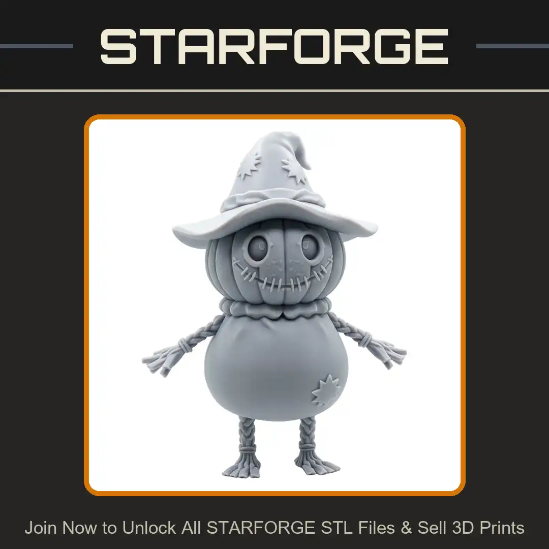 Stitched Pumpkin Jack O Lantern Scarecrow Floppy Wizard Hat Burlap Sack Sun Patches Braided Straw - View 1 of 2