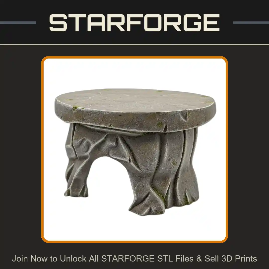 Stone Cave Hideout Rounded Top Textured Surface Natural Design Reptile Fish Tank - 3D Printable STL File