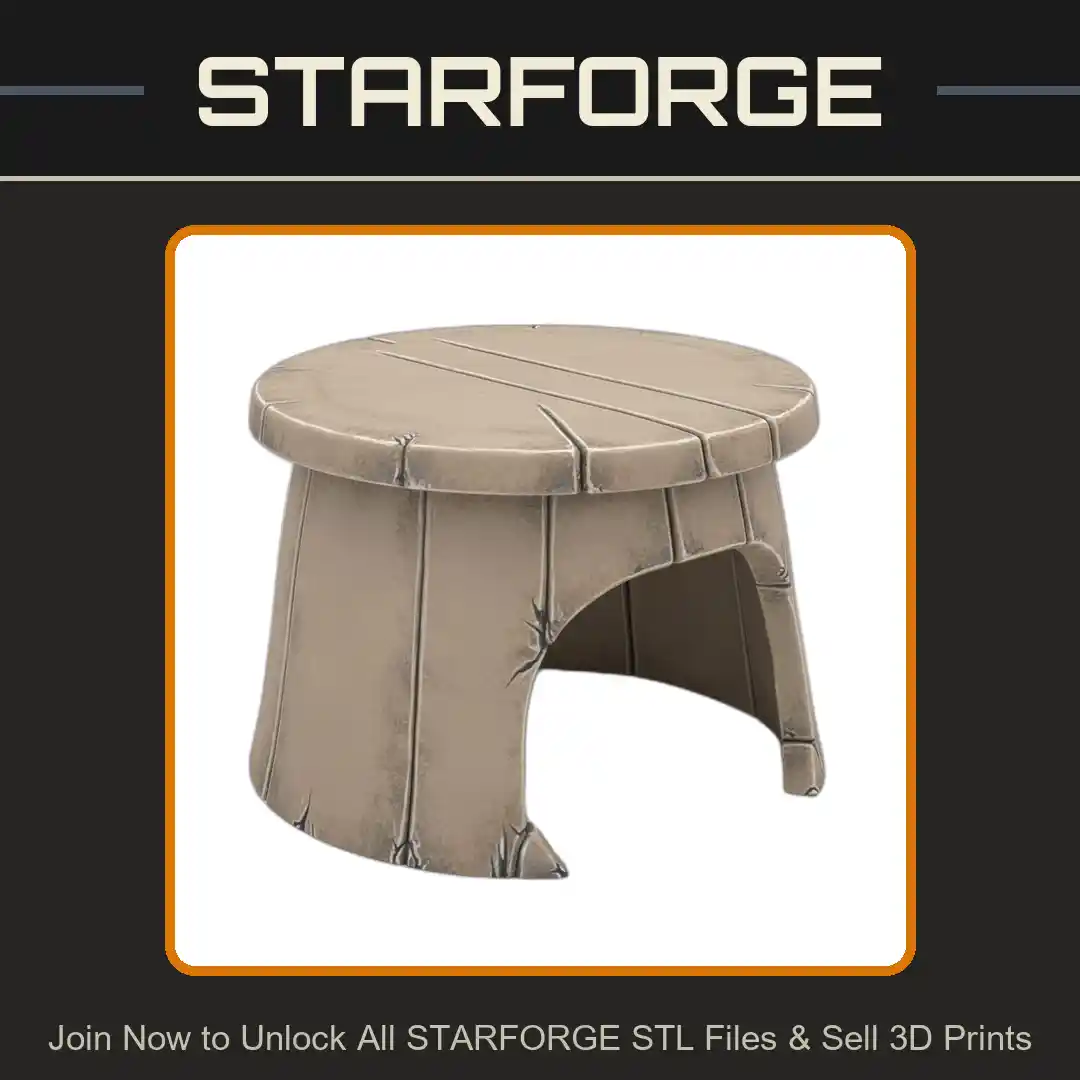 Stone Look Round Shelter Entrance Cutout Beige Texture Reptile Fish Tank - 3D Printable STL File