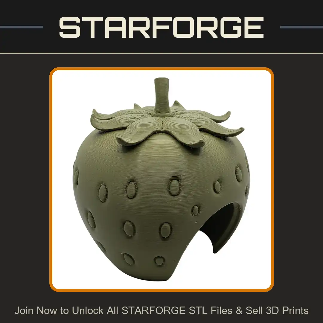 Strawberry Fruit Helmet Hat Headgear Seeds Leaf Calyx Stem Costume Prop Accessory - View 1 of 2