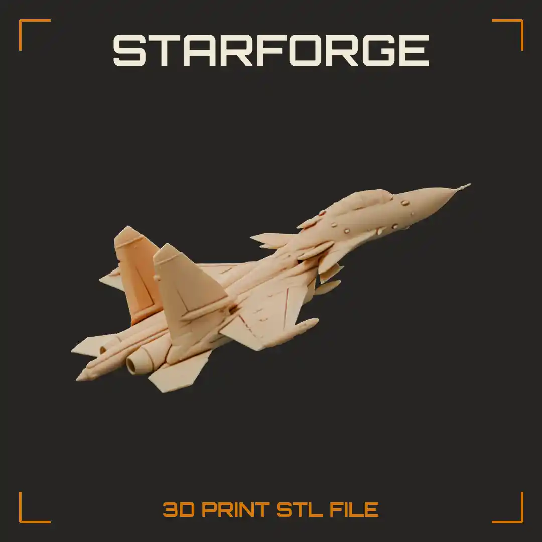 Su-30 Two Seat Multirole Fighter with Canard Foreplanes Twin Engines and Twin Tail Fins