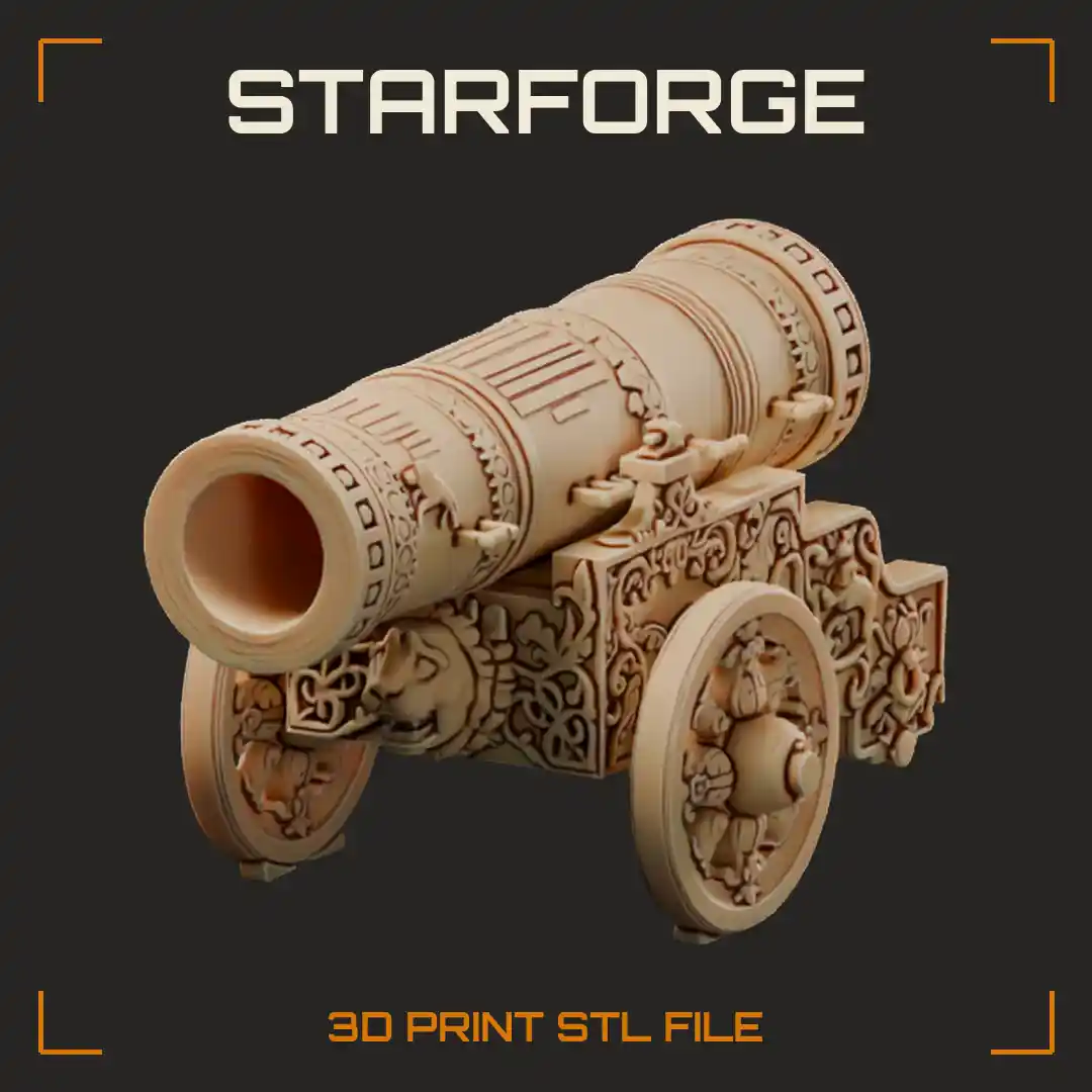 Tsar Cannon Giant Russian Bronze Bombard with Ornate Cast Carriage Spoked Wheels and Lion Head