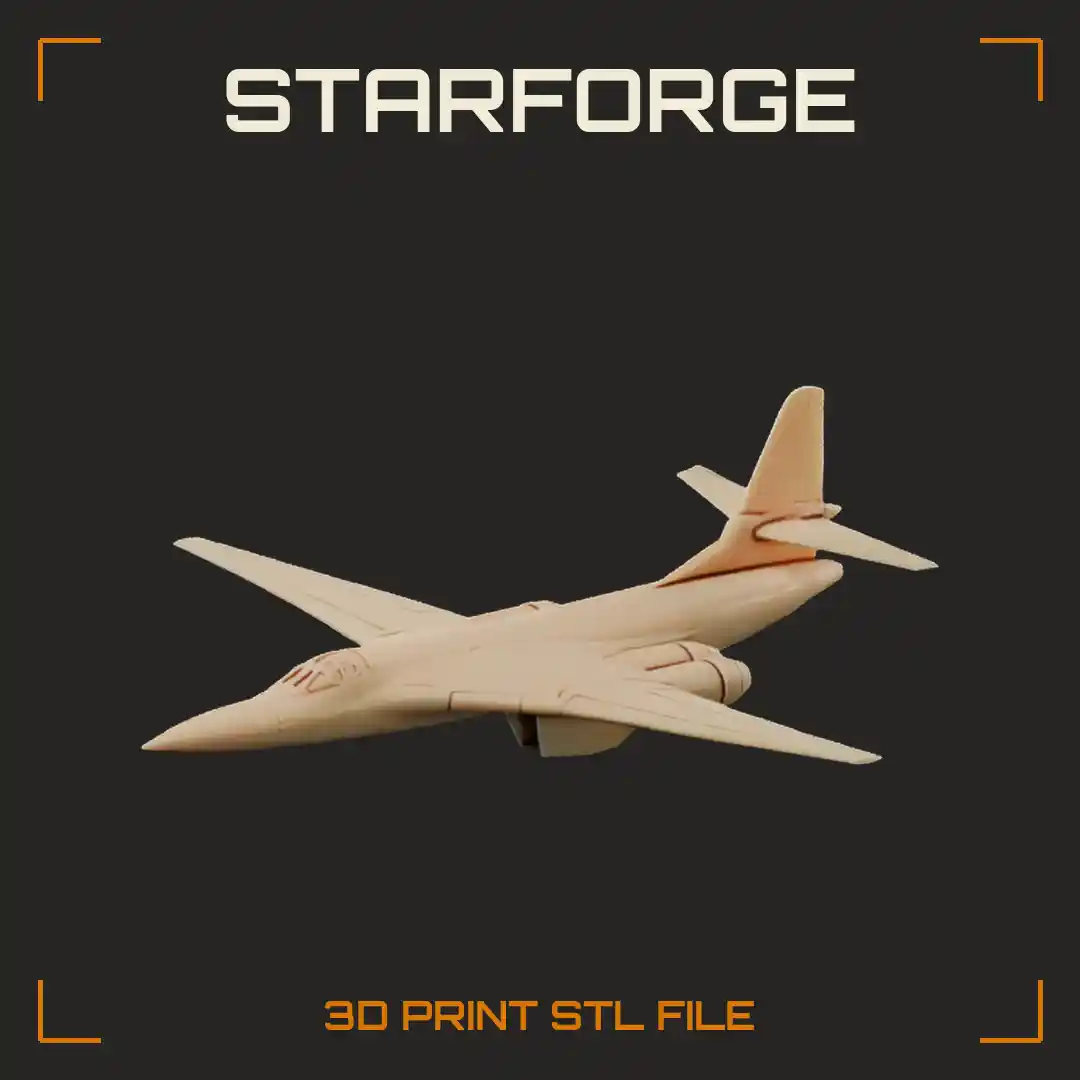 Tu-160 Strategic Bomber With Swing Wings And Paired Engine Nacelles
