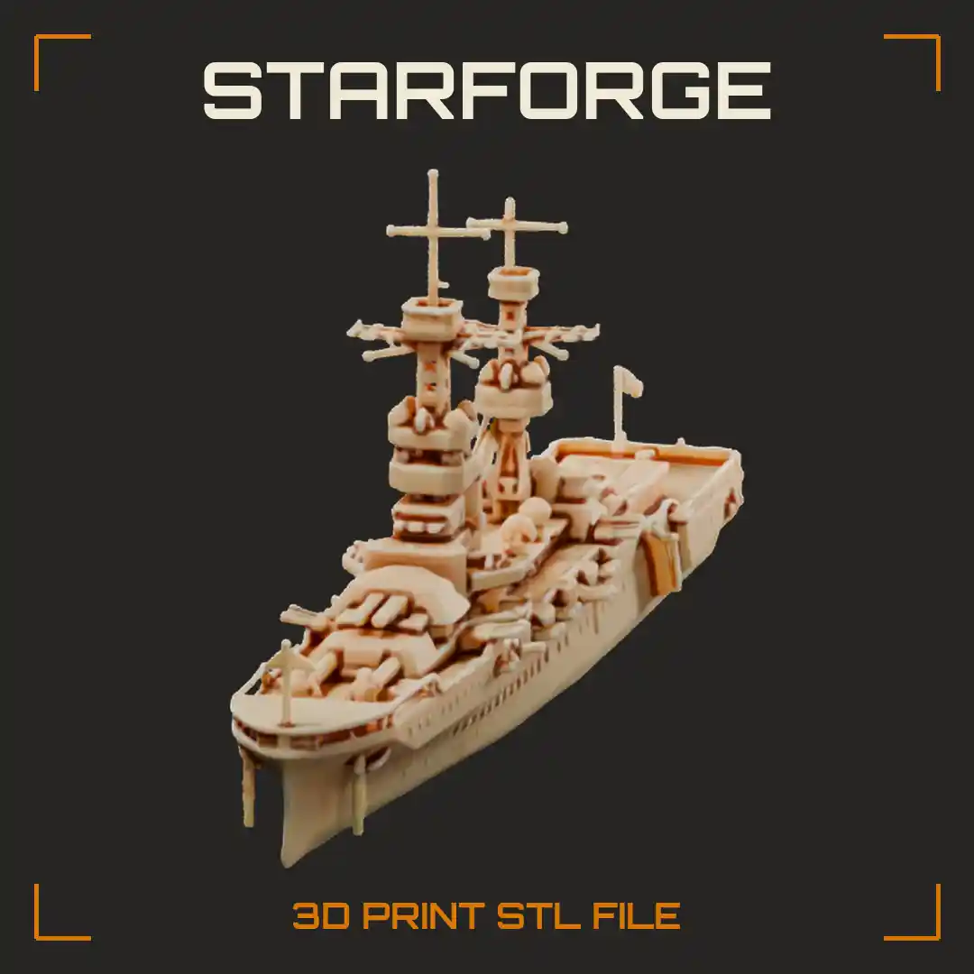 USS Arizona BB-39 Battleship with Four Triple Gun Turrets Cage Masts and Single Funnel