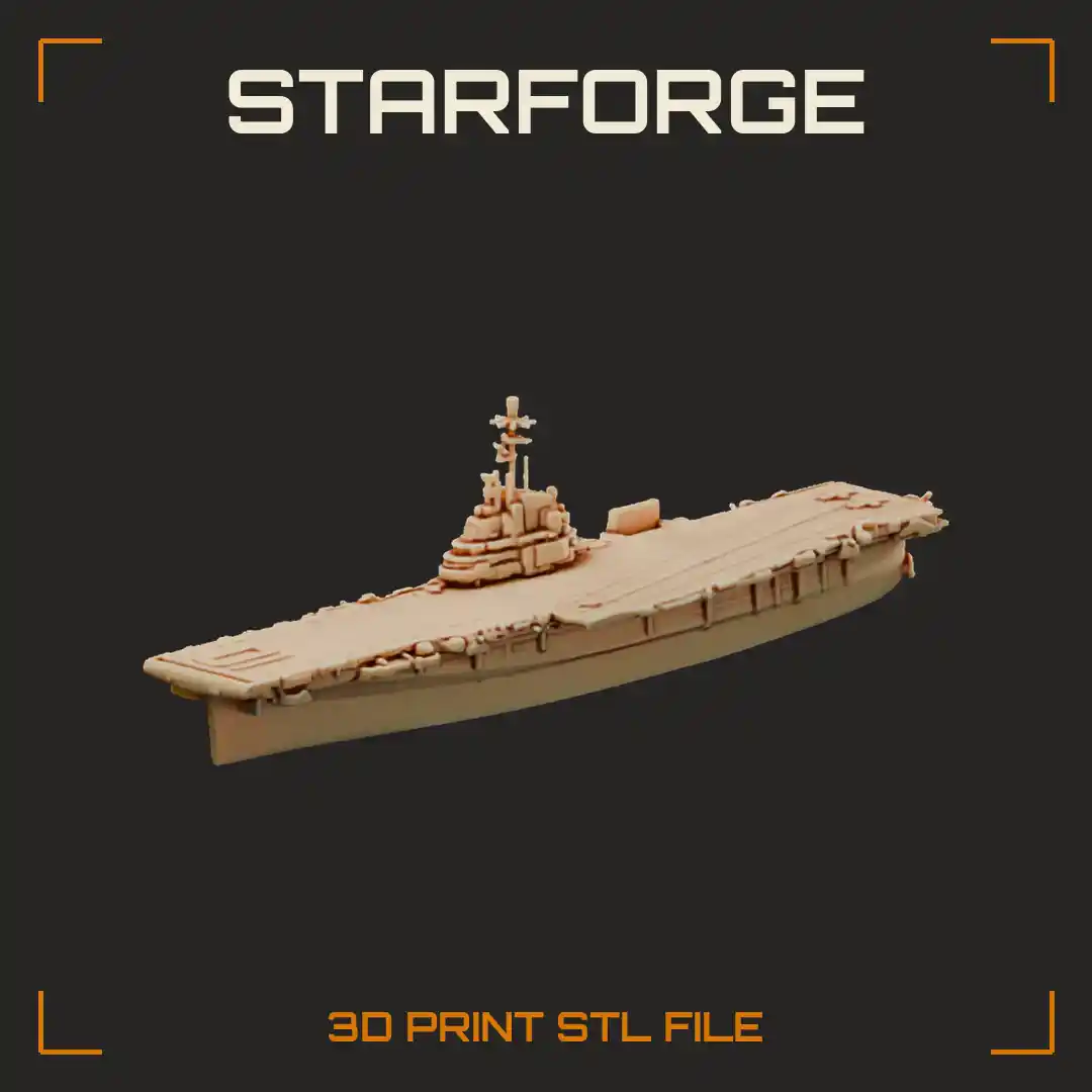 USS Yorktown CV-10 Essex Class Aircraft Carrier with Angled Flight Deck and Island Tower
